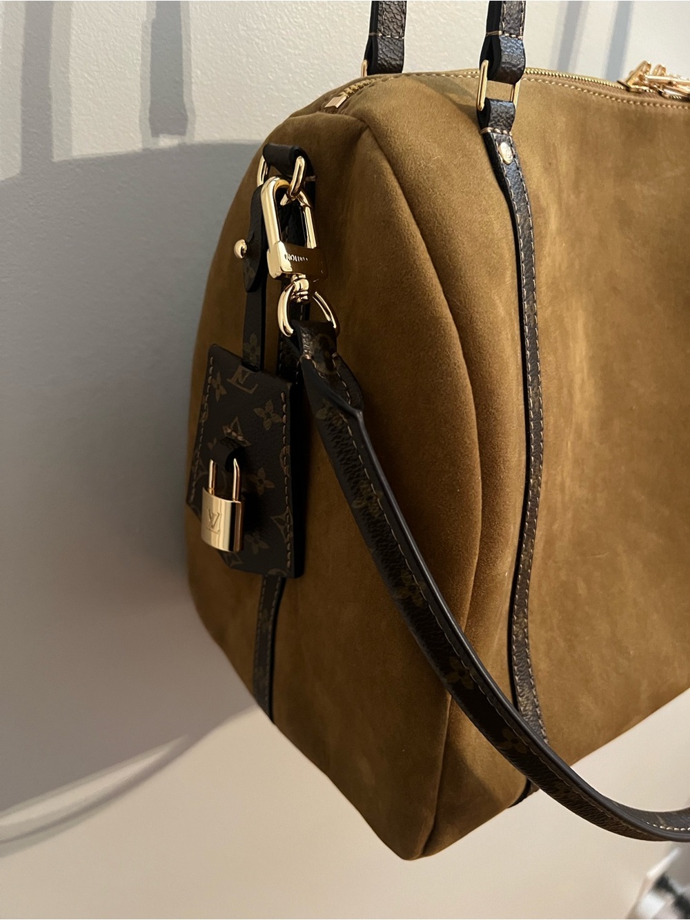 Suede bag - Picture 3 of 6